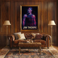 Jim Thorpe A Legendary Athlete Poster