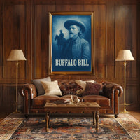 Buffalo Bill Western Cowboy Cultural or Heritage Poster