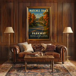 Natchez Trace Parkway Poster