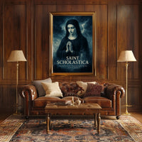 Saint Scholastica Patroness Of Poster