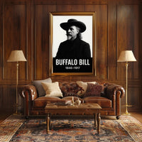 Buffalo Bill Western Icon Cultural or Heritage Poster
