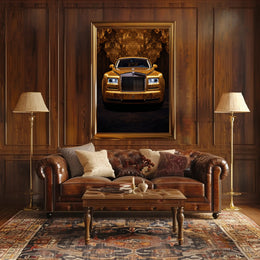 Golden Elegance Poster PosterGoat