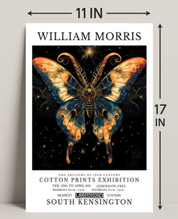 William Morris Artistry 19th Century Cotton Prints Poster