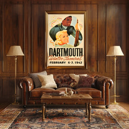 Dartmouth Winter Carnival 1942 Poster