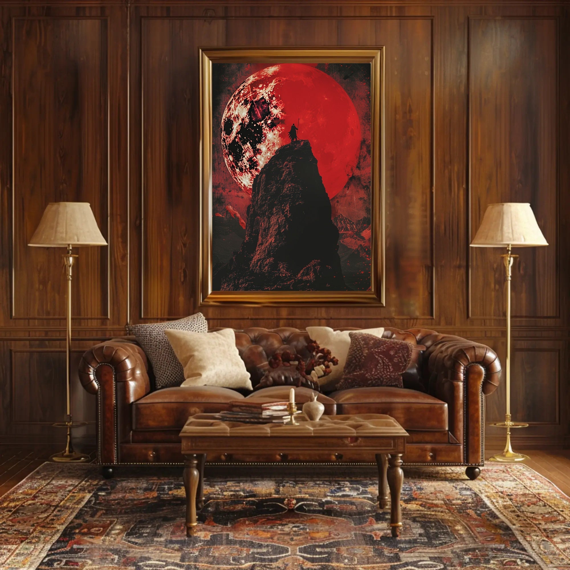 Vibrant Abstract Expressionism - Dynamic Artistic Poster PosterGoat