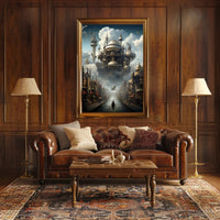 SimalRmonask A Steampunk Vision Poster