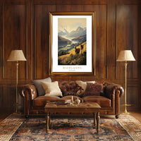 Majestic Highlands Poster PosterGoat