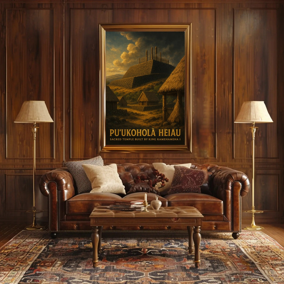 PuUkoholā Heiau Sacred Temple Poster