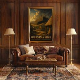 PuUkoholā Heiau Sacred Temple Poster