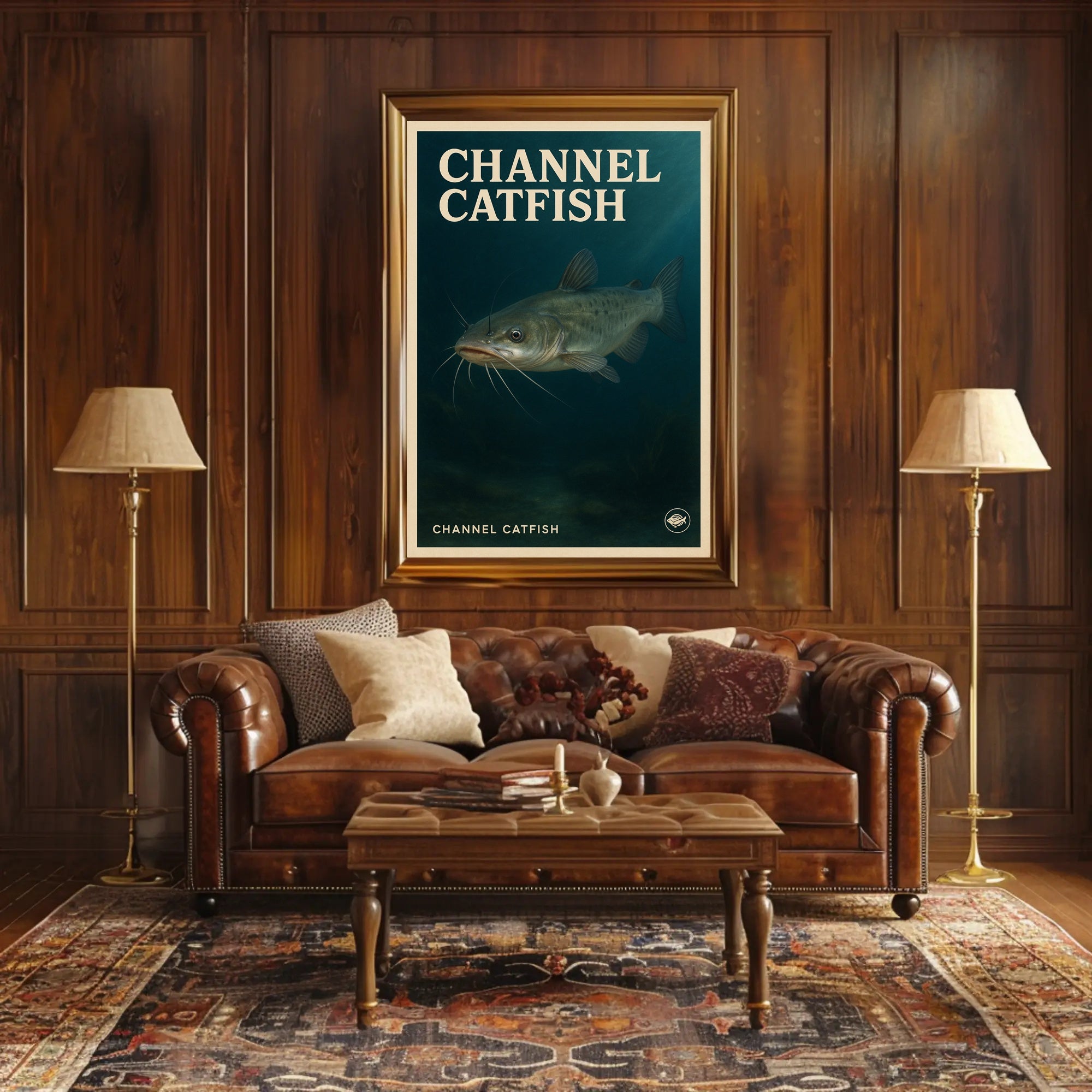 Channel Catfish Poster PosterGoat