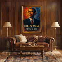 Barack Obama Presidential Tenure Poster