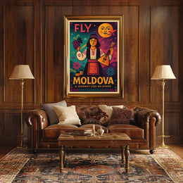 Moldova Travel Celebration Cultural or Heritage Poster PosterGoat