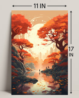 Autumn Serenity Poster