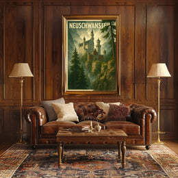 Neuschwanstein Castle Poster