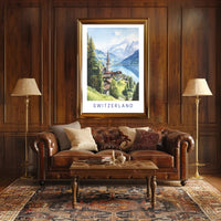 Scenic Switzerland Poster PosterGoat
