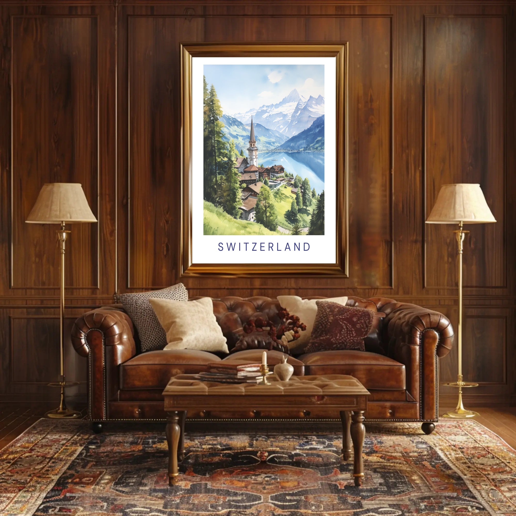Scenic Switzerland Poster PosterGoat