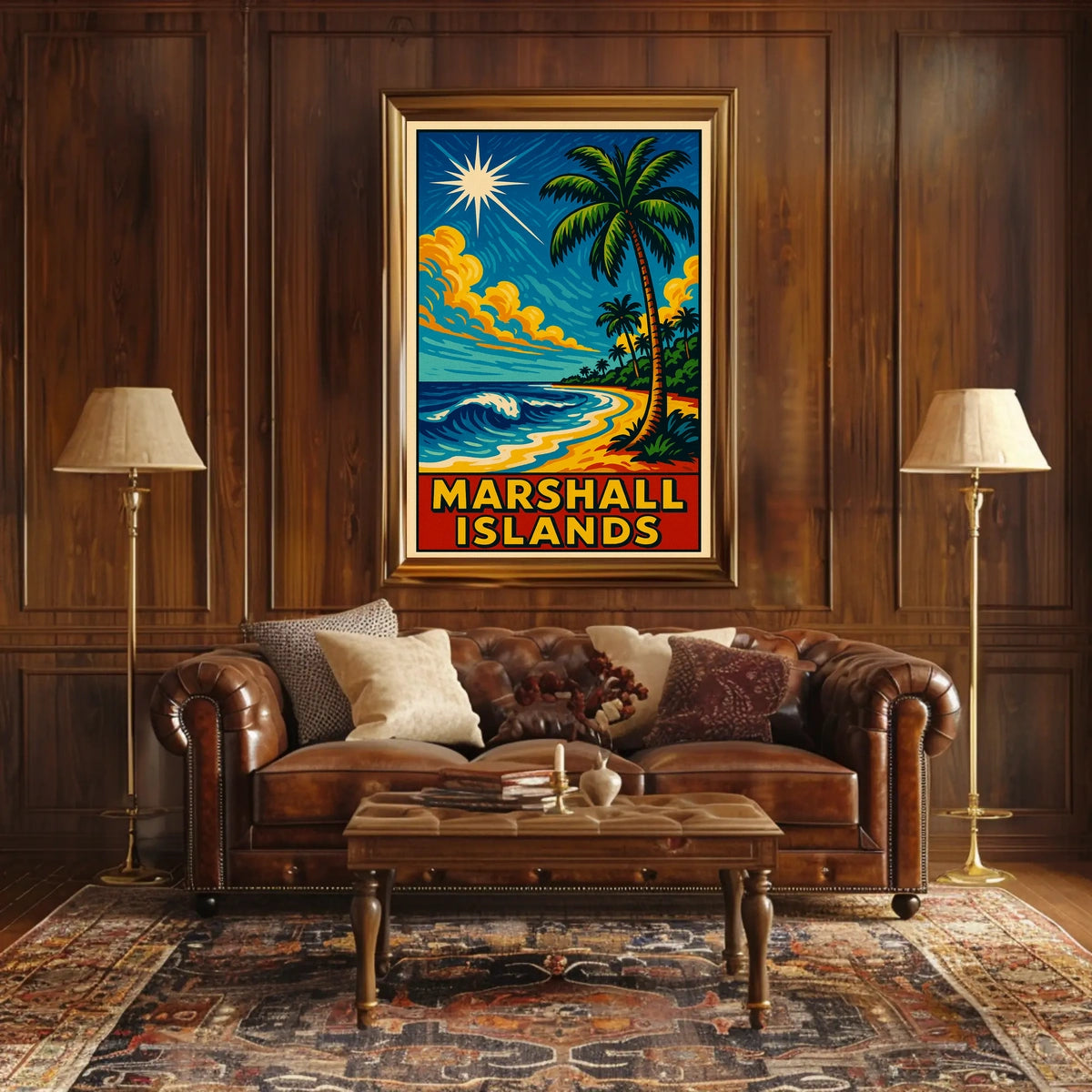 Marshall Islands Paradise Poster