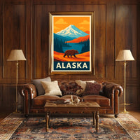 Alaska Wilderness Poster