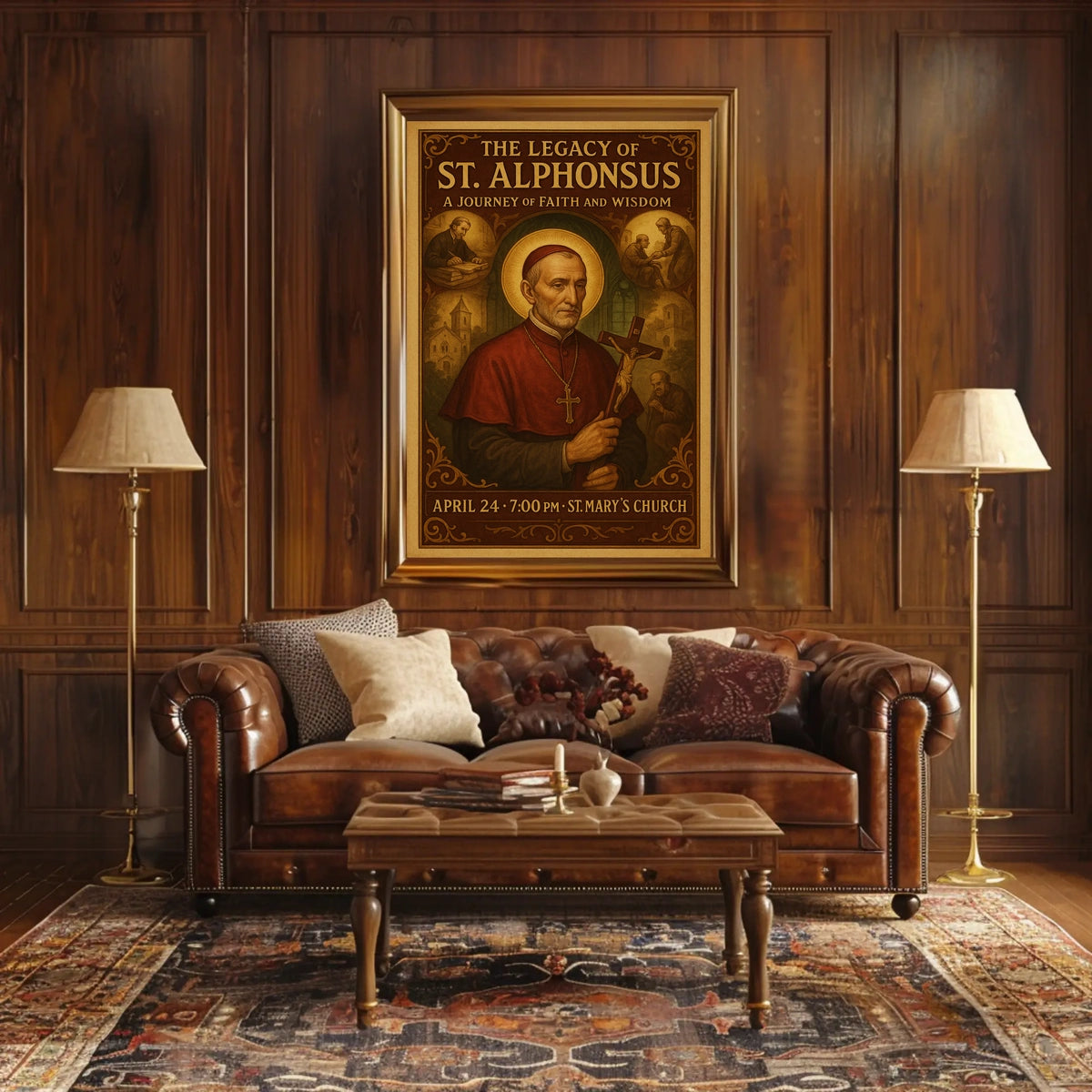 The Legacy of St. Alphonsus Poster