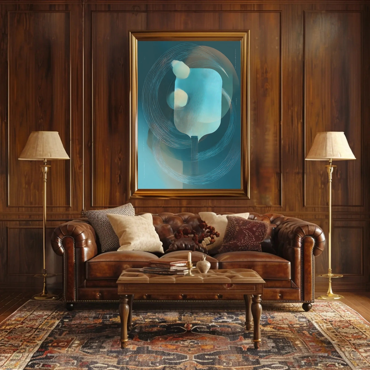 Abstract Swirl Abstract Poster