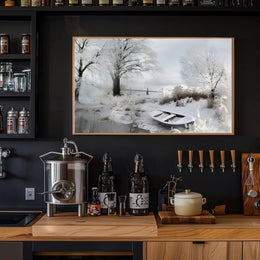 Winter's Silent Embrace Poster