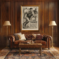 Jim Thorpe Legendary Athlete Jim Thorpe Poster