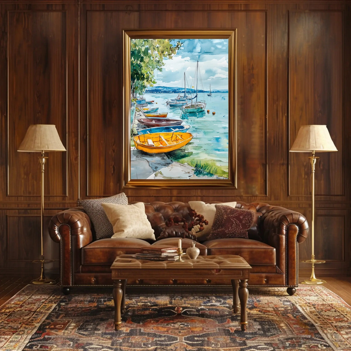 Hungary Lake Balaton Lakeside View Poster