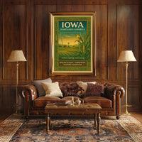Iowa Heartland Of America Poster