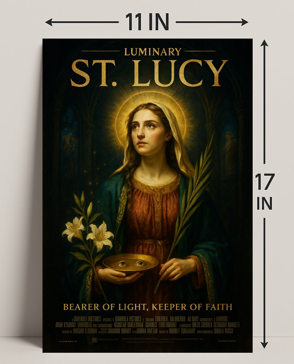 Luminary St. Lucy Poster