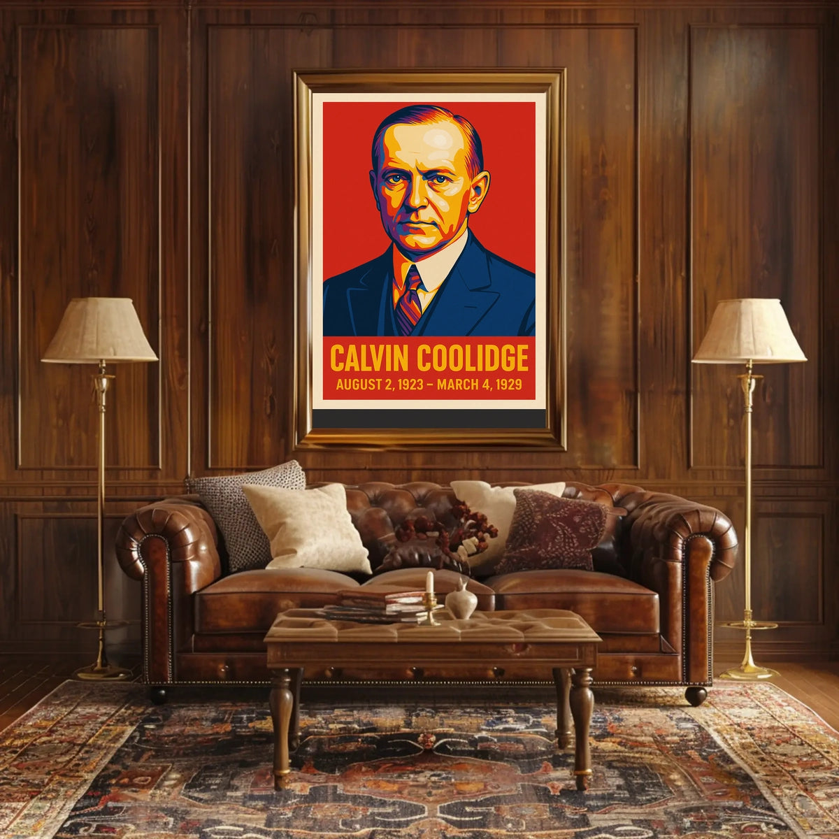 Calvin Coolidge Poster