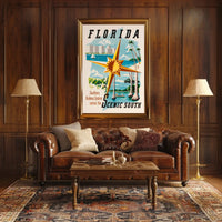 Florida Scenic South Railway Promotion Poster