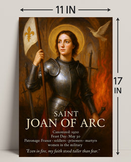 Saint Joan of Arc Poster PosterGoat