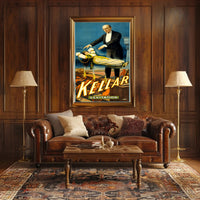 Kellar Magic Show Vintage Advertisement Poster