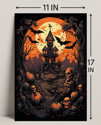 Haunted Halloween Night Poster