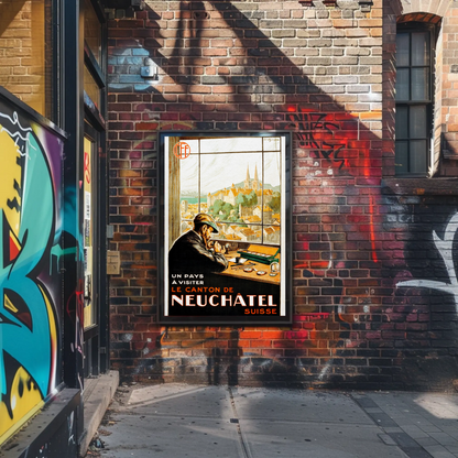 Neuchâtel - A Country to Visit Poster