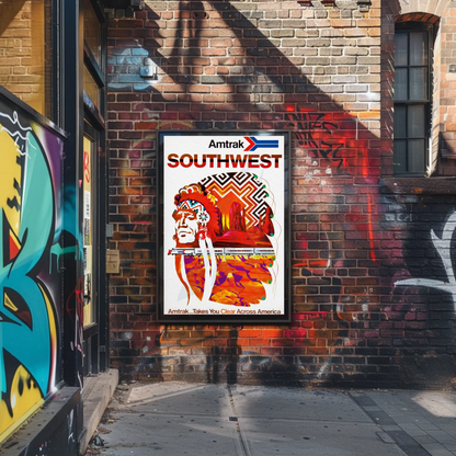 Amtrak Southwest Travel Poster