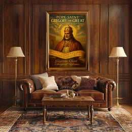 Pope Saint Gregory The Great Poster