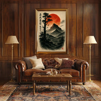 Majestic Mountain Basin Poster