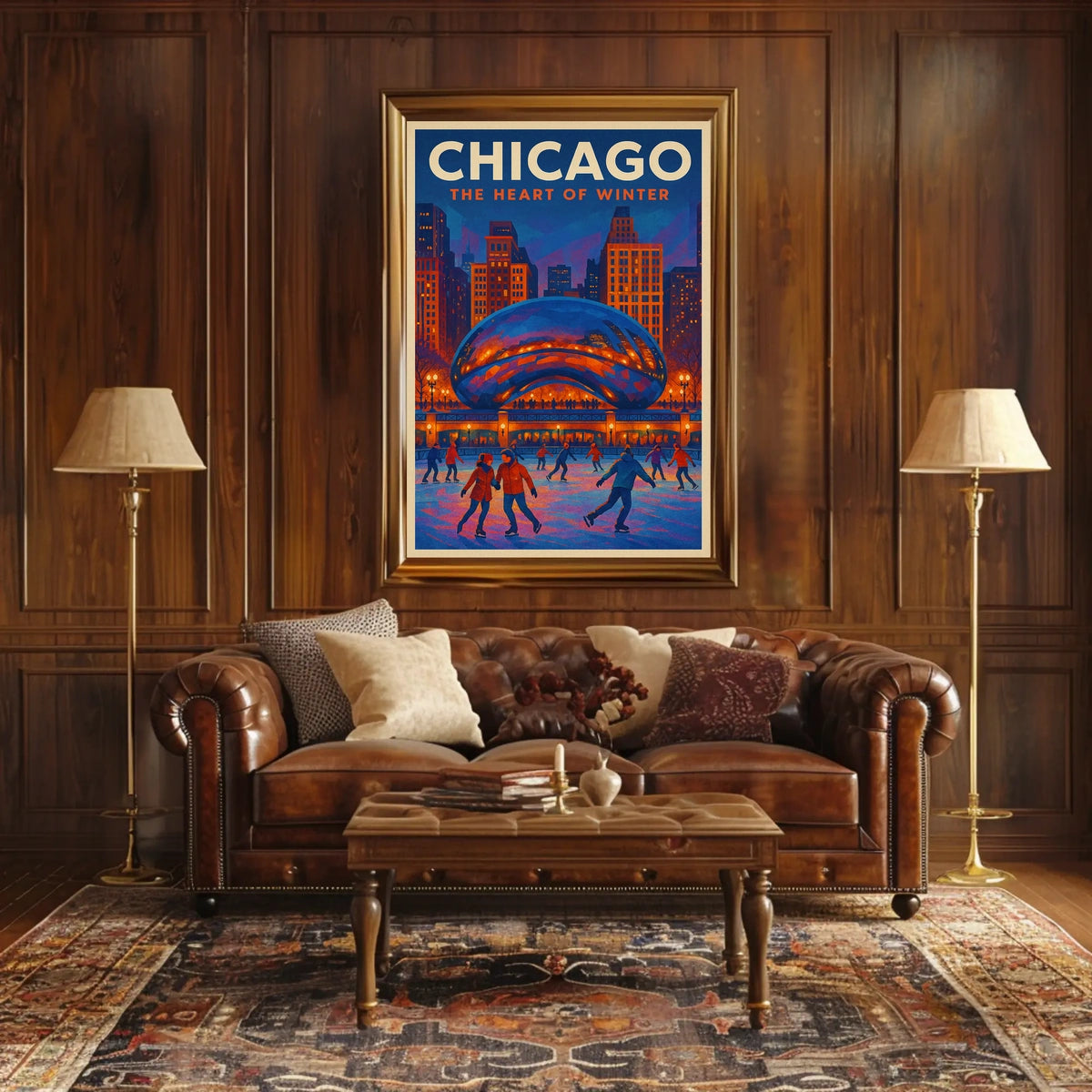 Chicago The Heart of Winter Poster