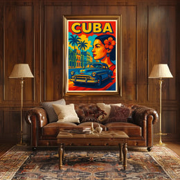 Vibrant Cuba Poster