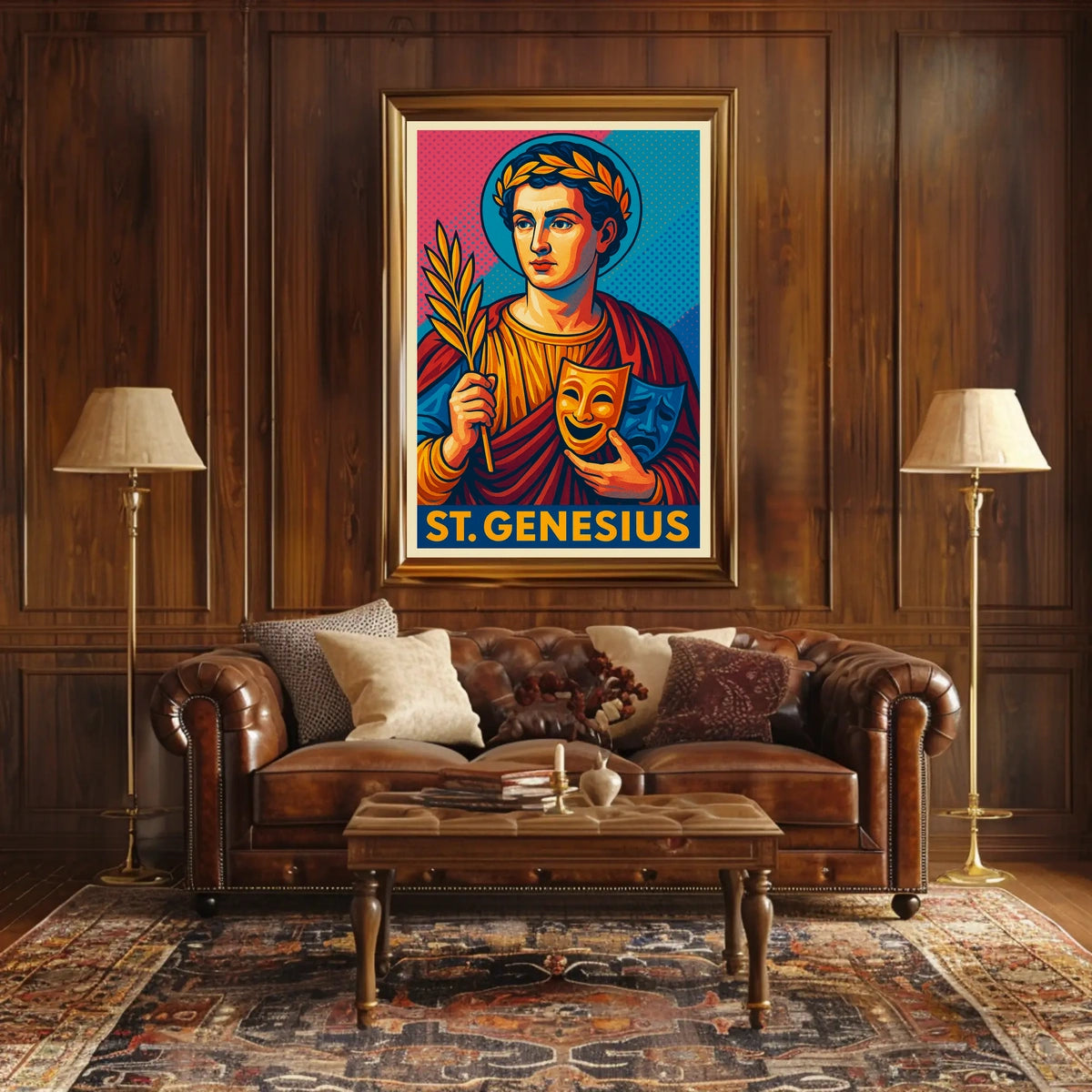 St. Genesius Poster