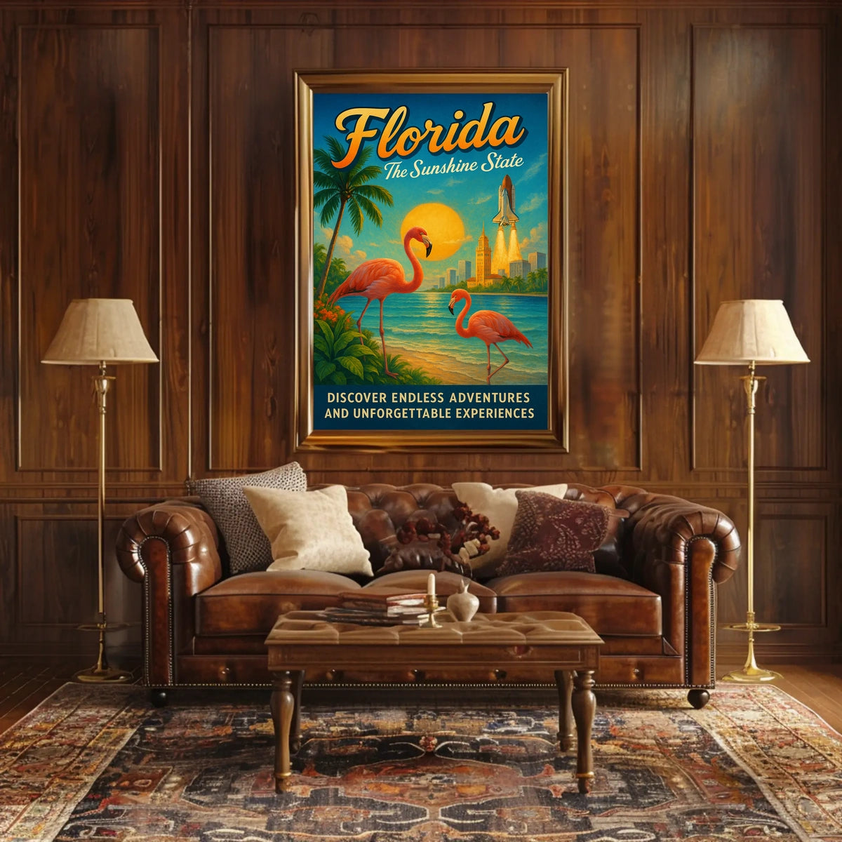 Florida The Sunshine State Poster