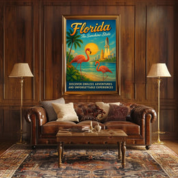Florida The Sunshine State Poster