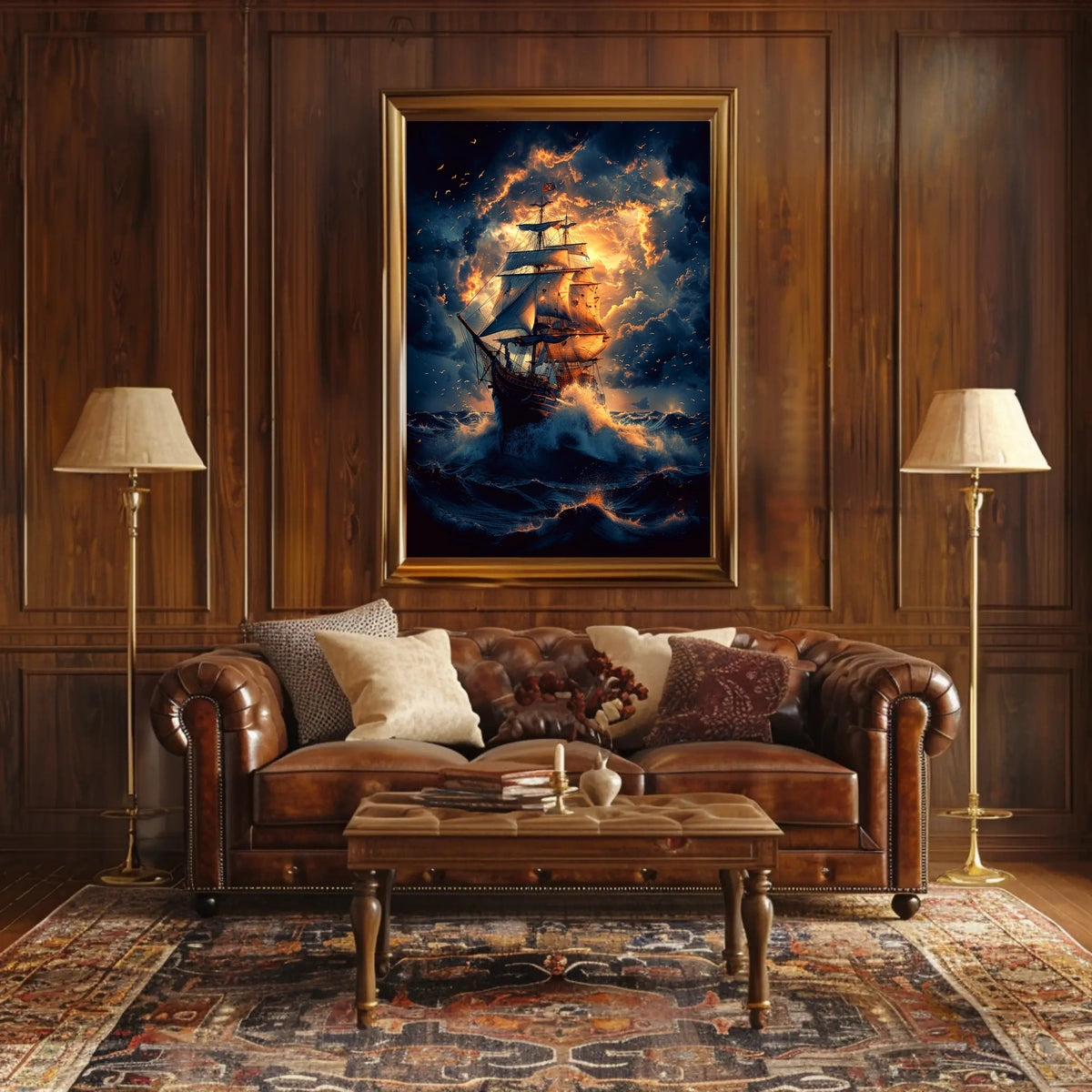 Voyage Through The Storm Poster