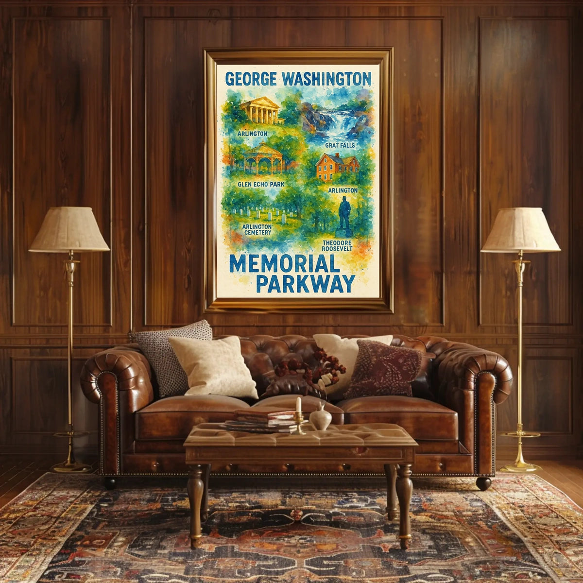 George Washington Memorial Parkway Poster