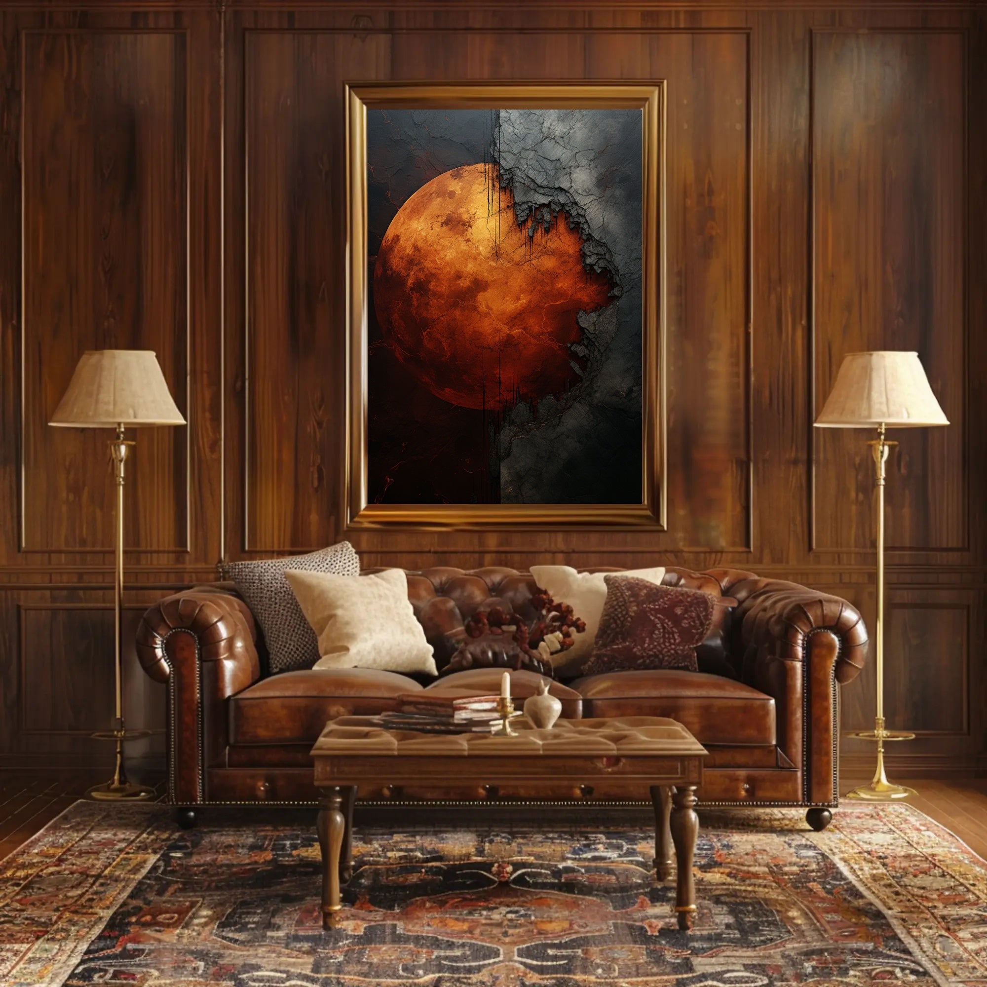 Celestial Eclipse Poster