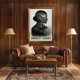 Amalfi Coast Visual Journey Poster Wall Art Print Edition