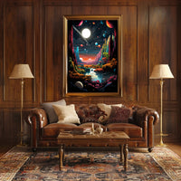 Cosmic Landscape Poster PosterGoat