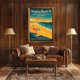 Virginia Beach Adventure Poster