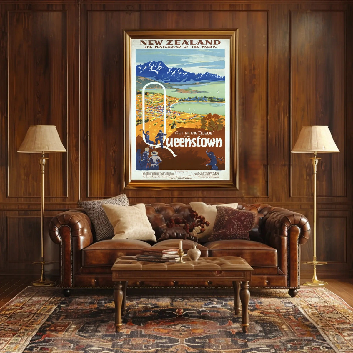 New Zealand The Playground Of The Poster